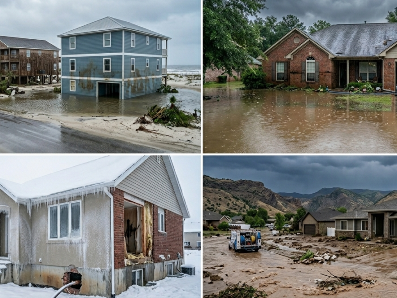 Water Damage Restoration Across the US: How Response Differs by Region